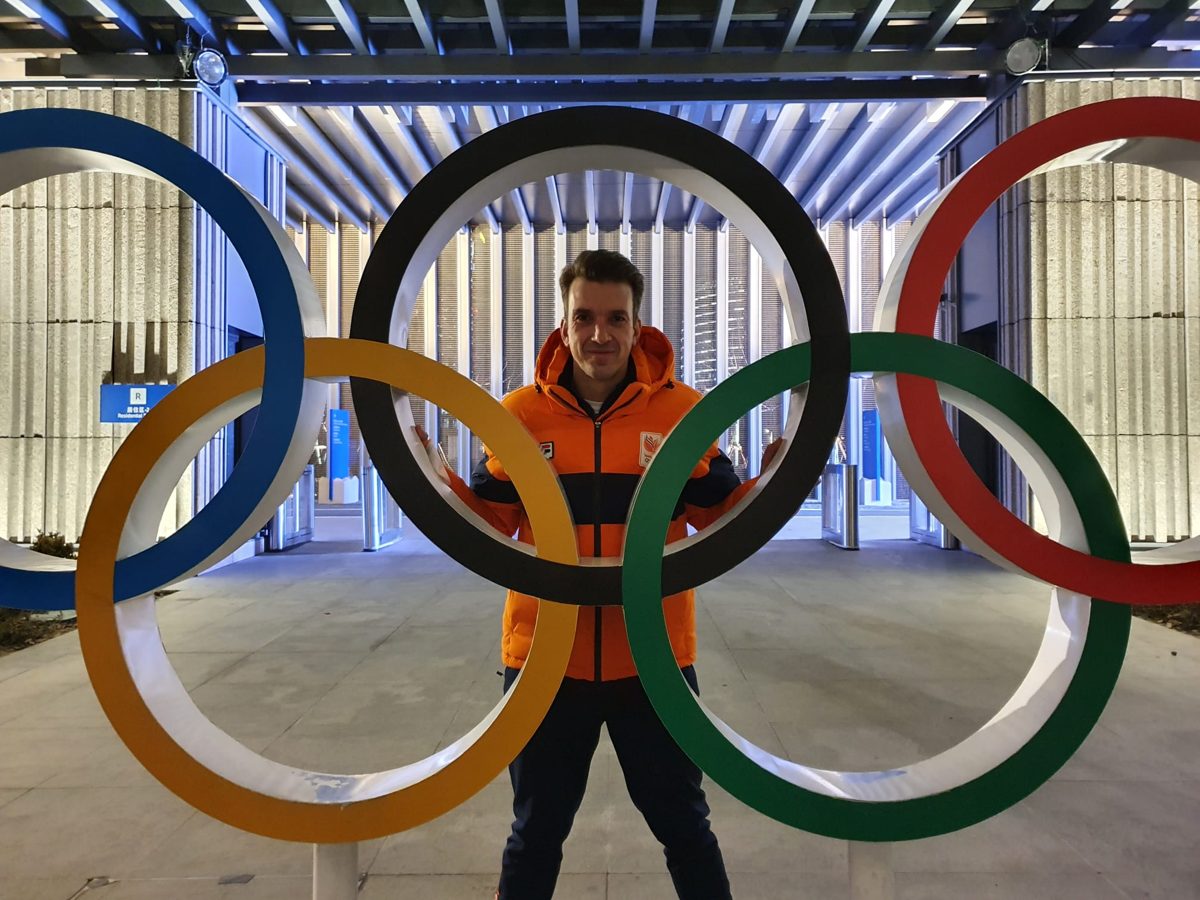 In Team NL-jas tussen de olympische ringen